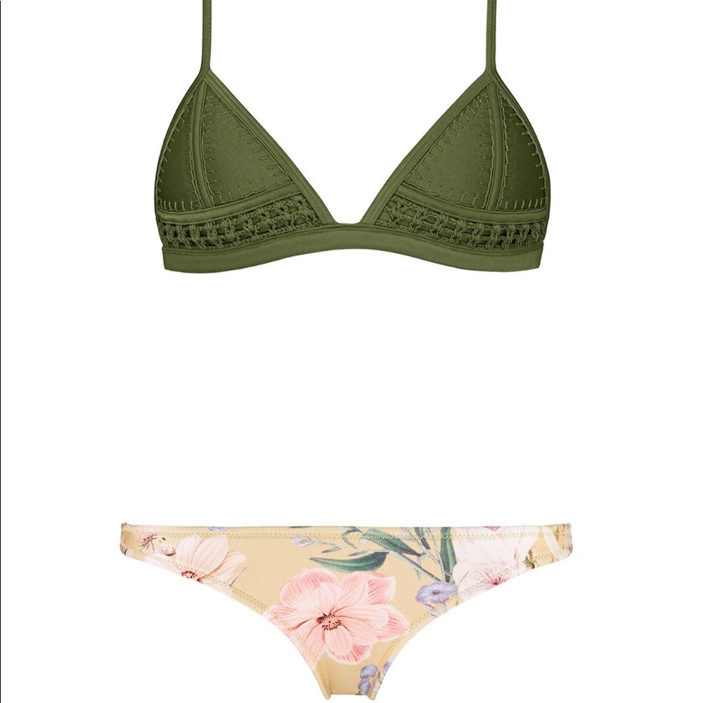 Triangl bikini and bag set